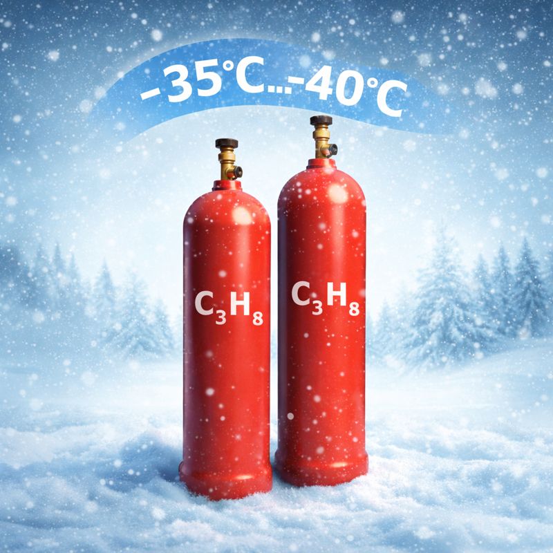 Пропан ПТ сжиженный  21кг/50л (Заправка)